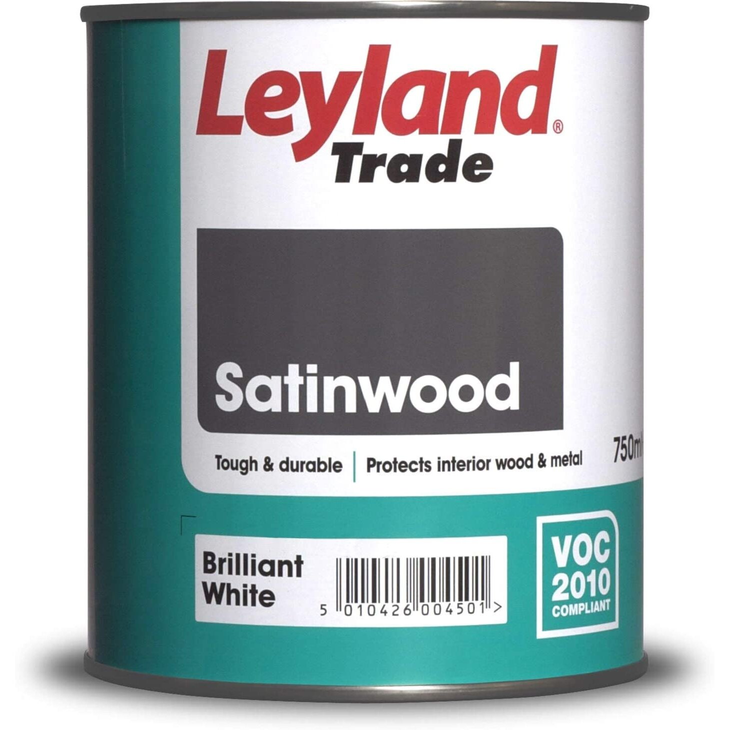Leyland Trade 264699 Satinwood, Brilliant White, 750 ml